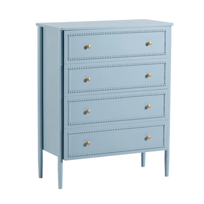 Posy Bobbin 4 Drawer Chest - Sky Blue - DUSK
