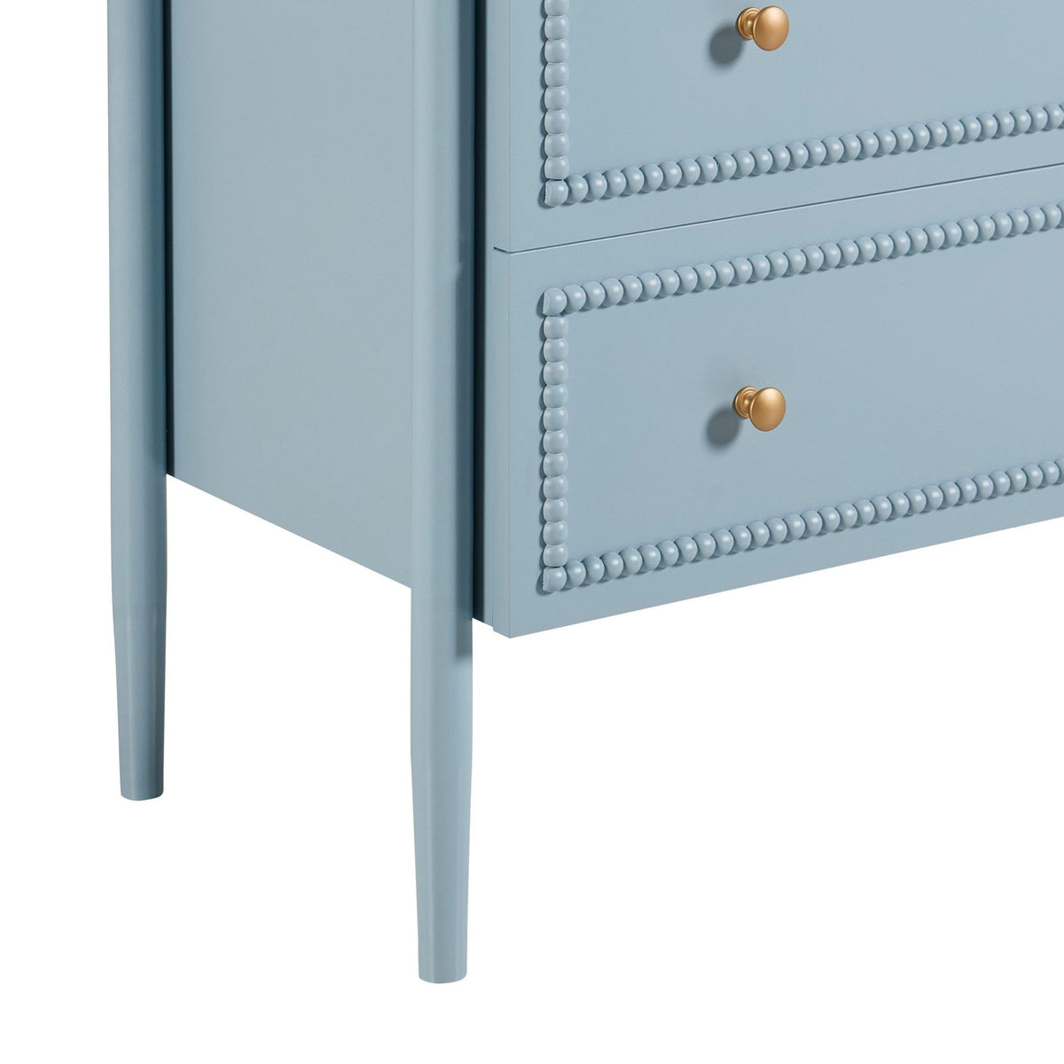 Posy Bobbin 4 Drawer Chest - Sky Blue - DUSK
