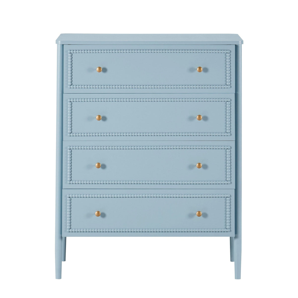 Posy Bobbin 4 Drawer Chest - Sky Blue - DUSK