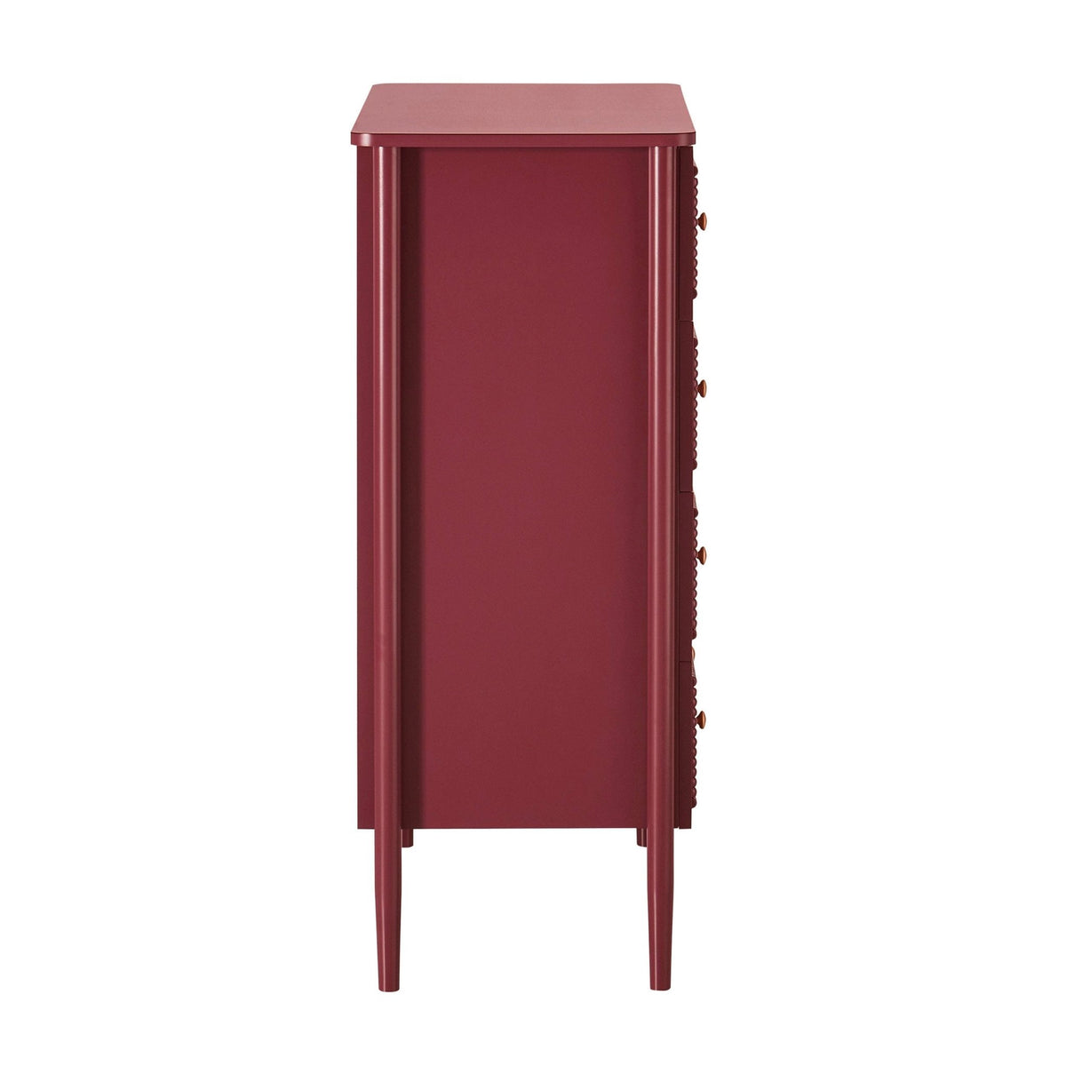 Posy Bobbin 4 Drawer Chest - Wine - DUSK
