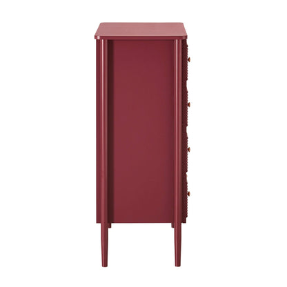 Posy Bobbin 4 Drawer Chest - Wine - DUSK