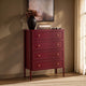 Posy Bobbin 4 Drawer Chest - Wine - DUSK