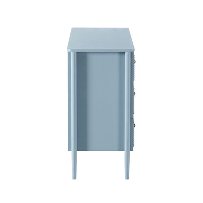 Posy Bobbin 6 Drawer Chest - Sky Blue - DUSK