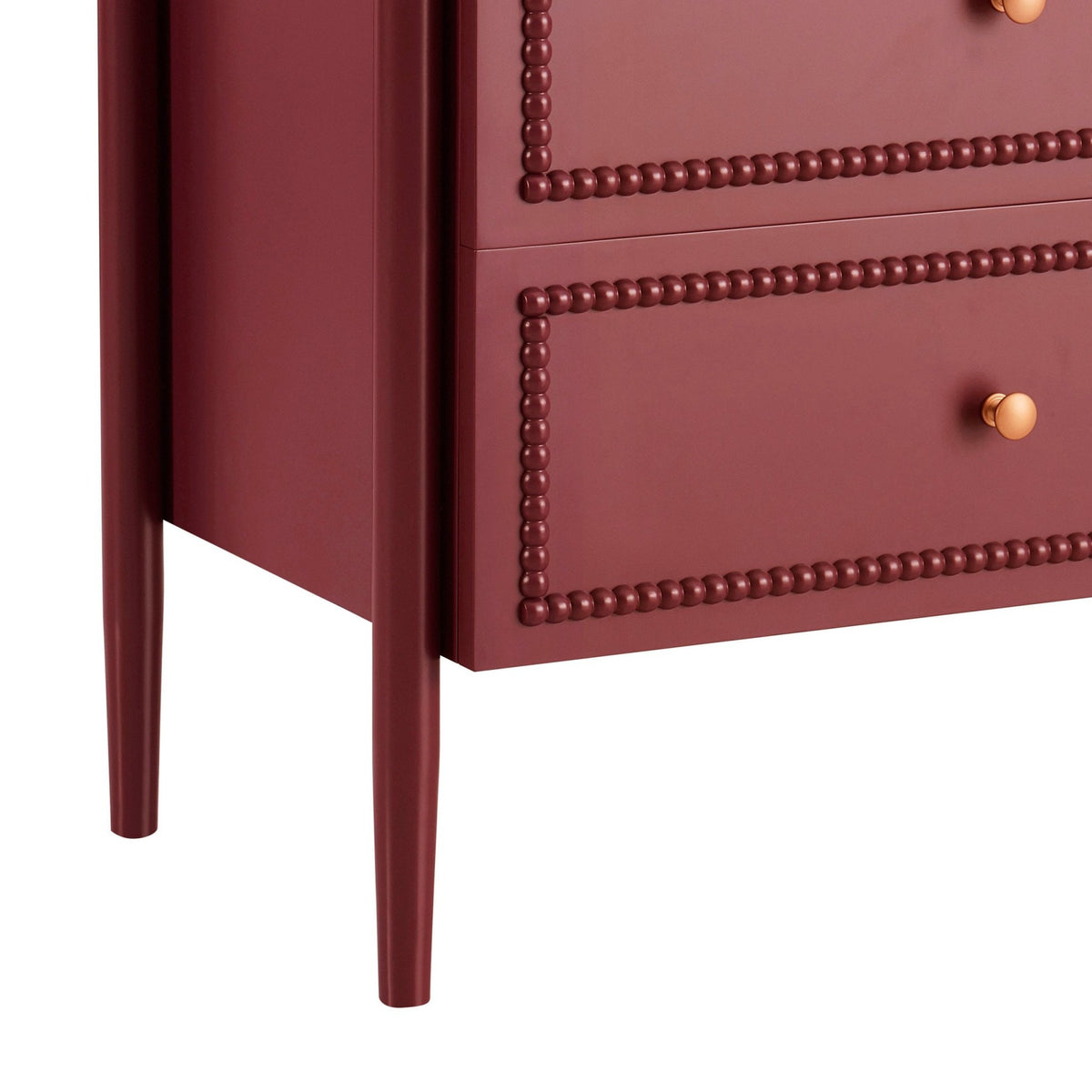 Posy Bobbin 6 Drawer Chest - Wine - DUSK