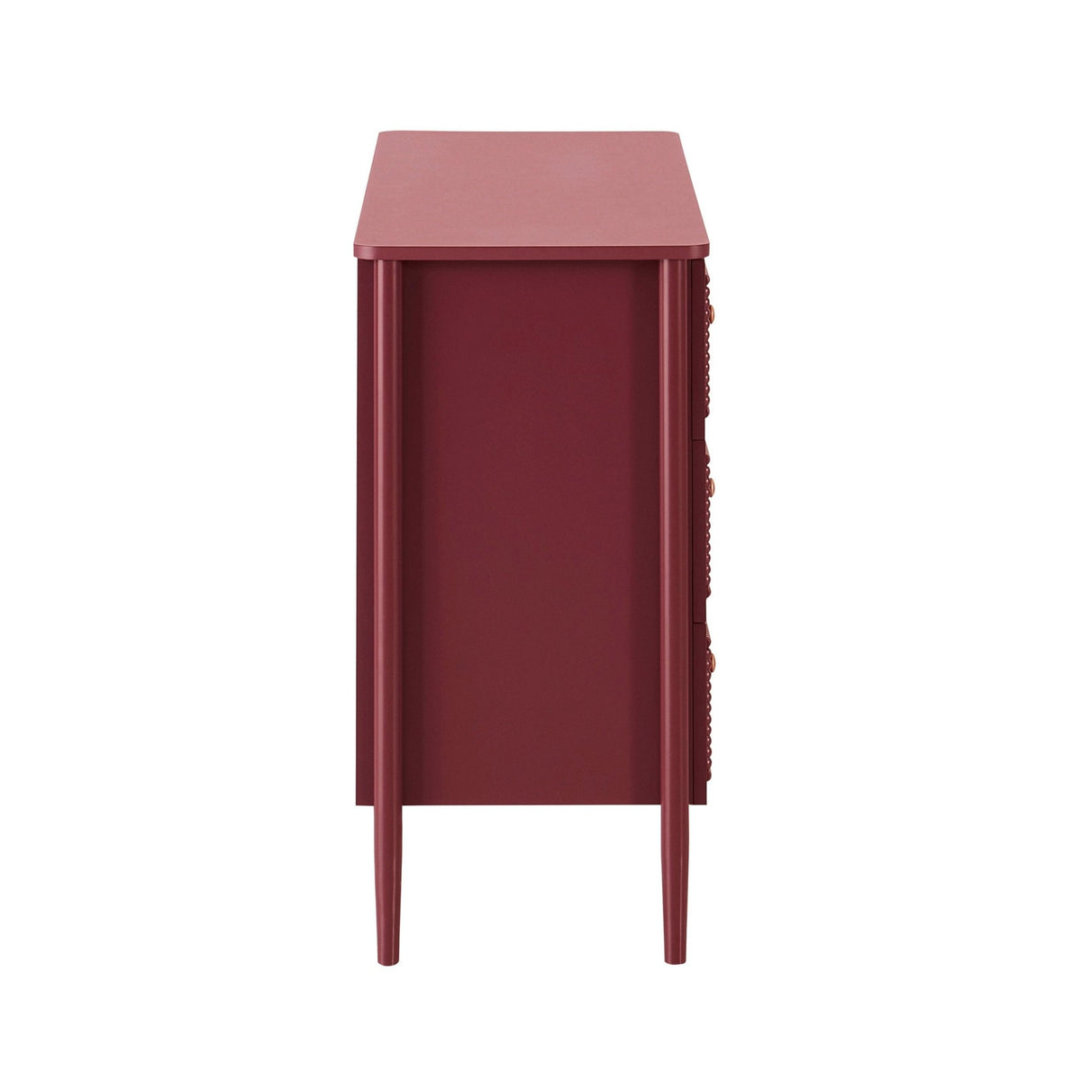 Posy Bobbin 6 Drawer Chest - Wine - DUSK