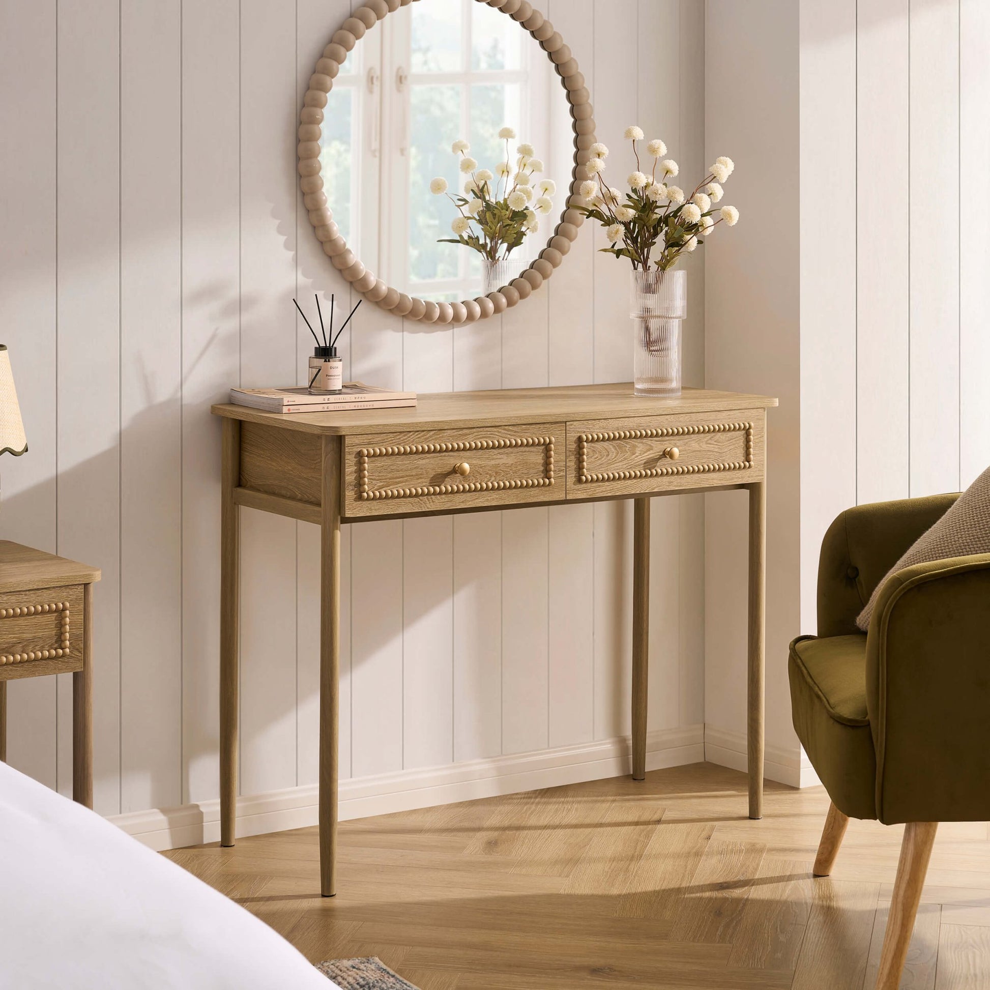 Posy Dressing Table - Light Wood - DUSK