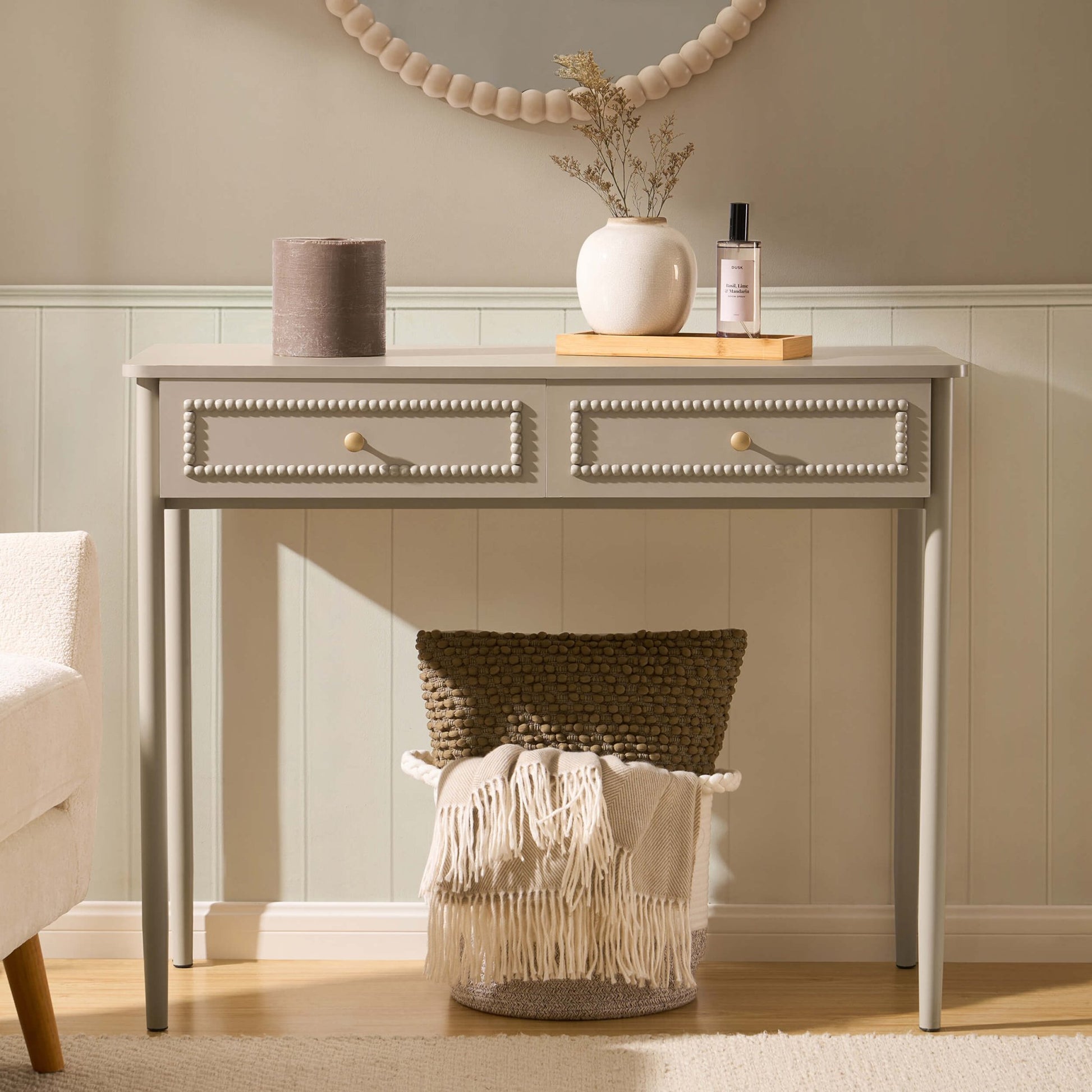 Posy Dressing Table - Taupe - DUSK