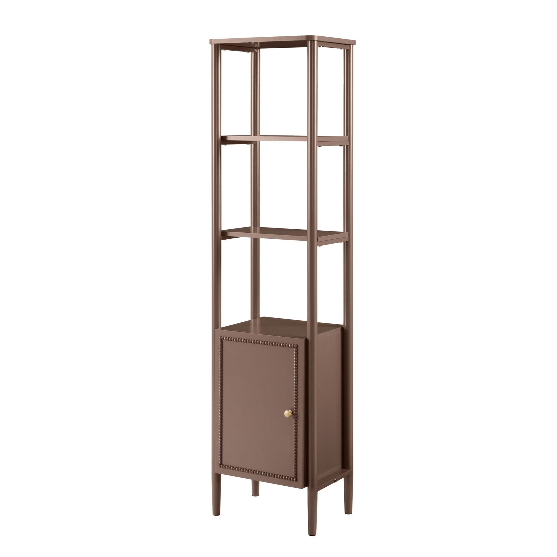 Posy Tall Bathroom Storage Cabinet - Mocha - DUSK