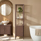 Posy Tall Bathroom Storage Cabinet - Mocha - DUSK