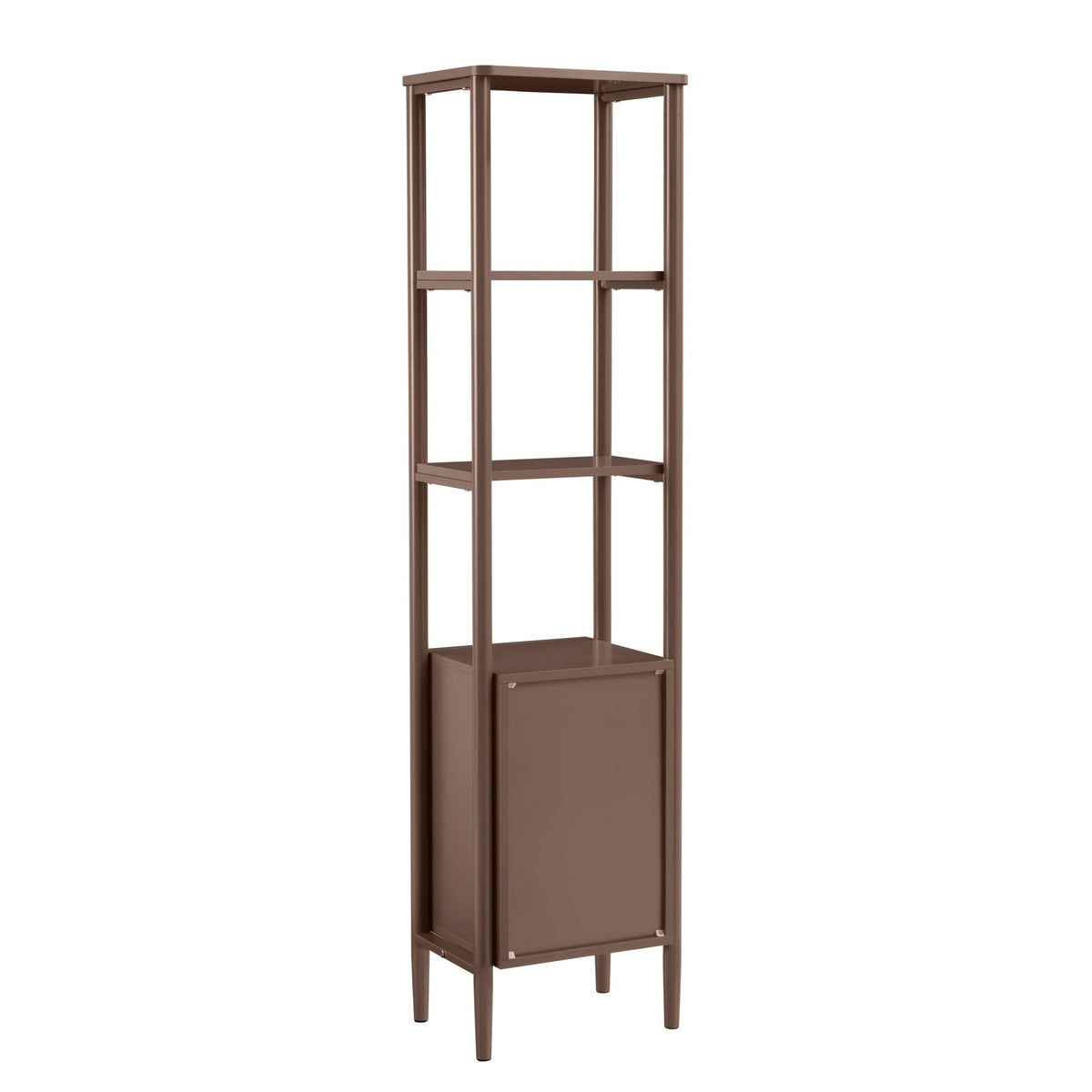 Posy Tall Bathroom Storage Cabinet - Mocha - DUSK
