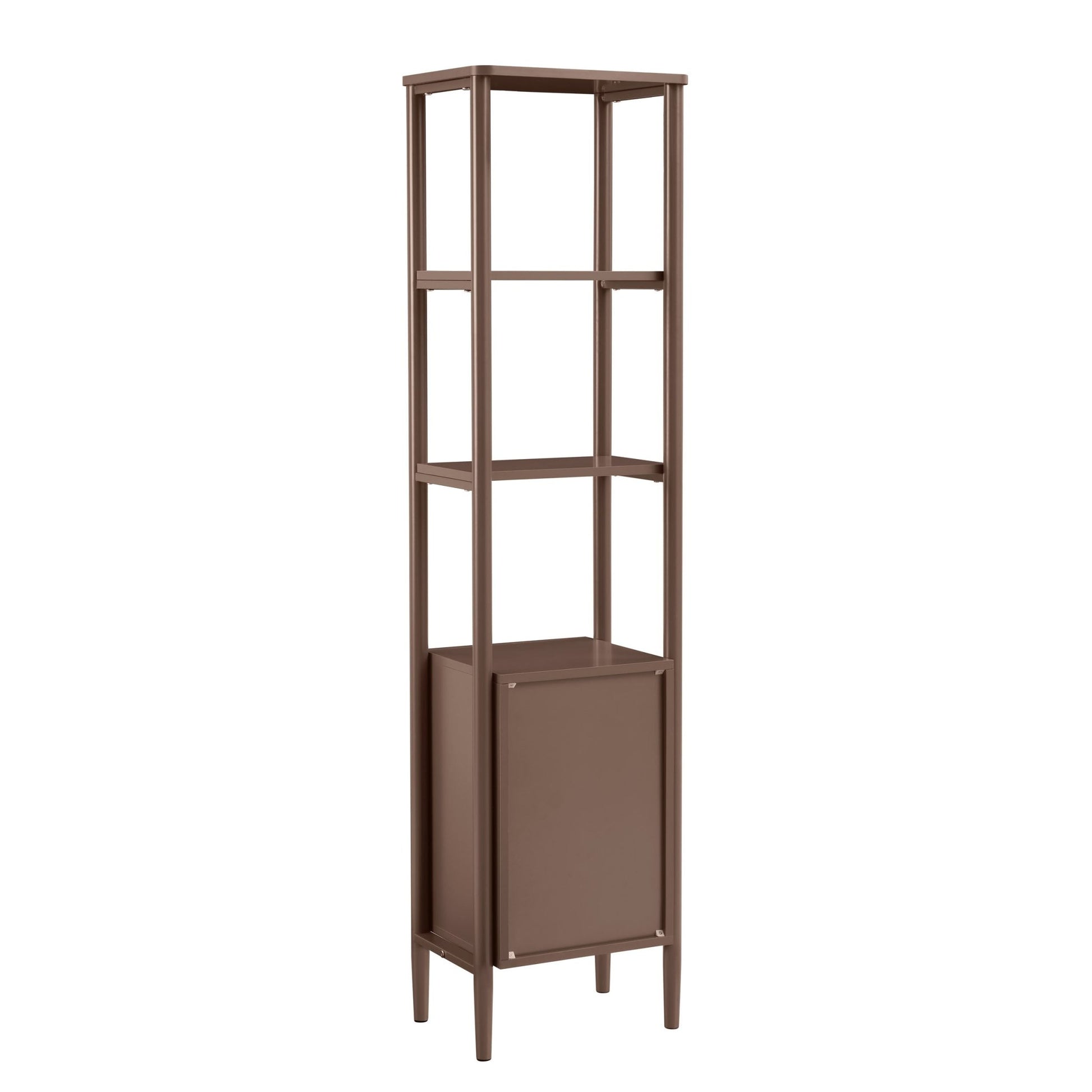 Posy Tall Bathroom Storage Cabinet - Mocha - DUSK