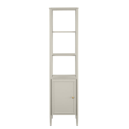 Posy Tall Bathroom Storage Cabinet - Taupe - DUSK
