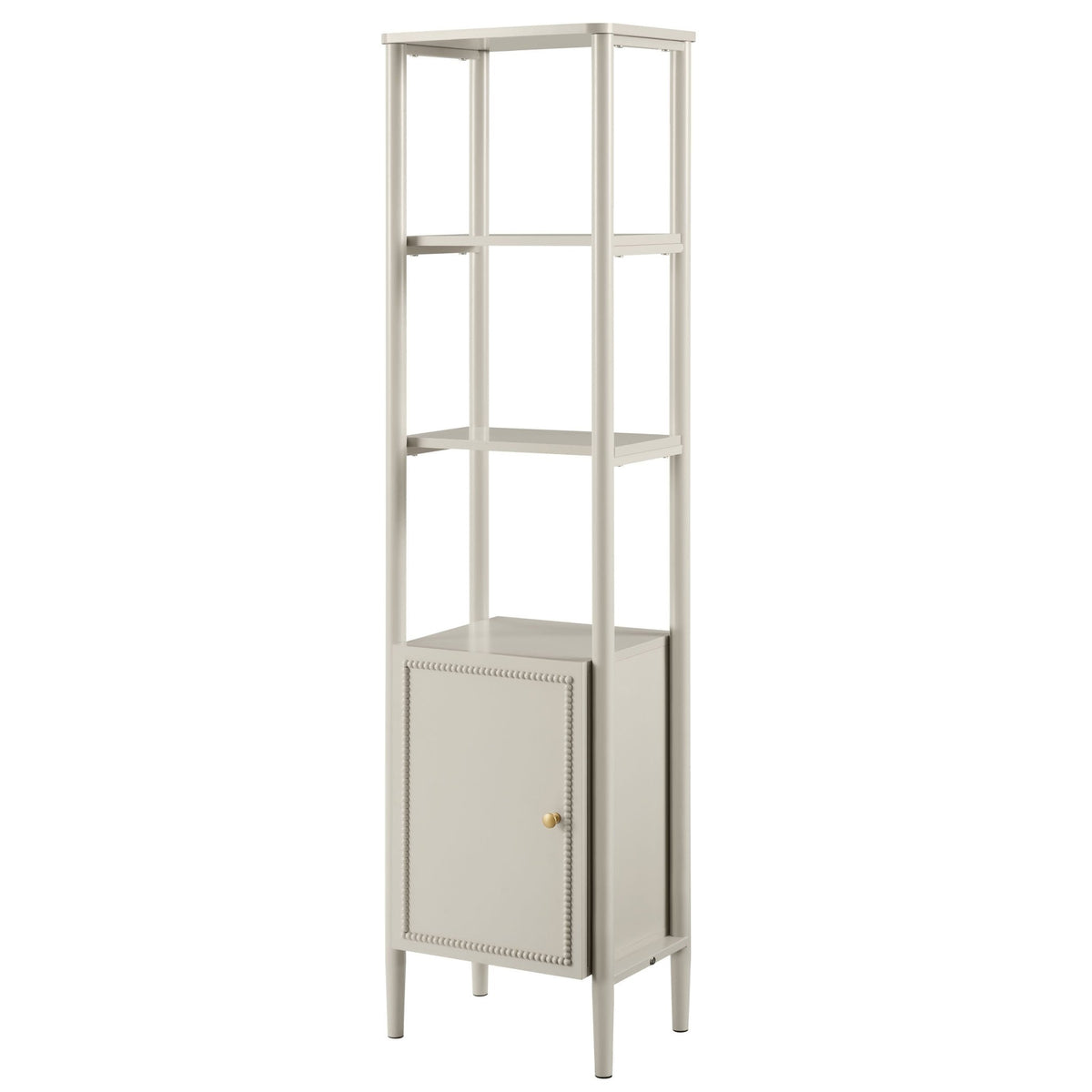 Posy Tall Bathroom Storage Cabinet - Taupe - DUSK