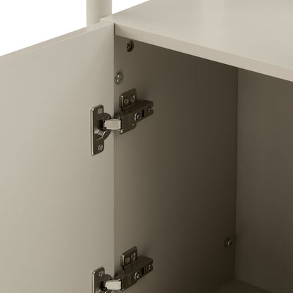 Posy Tall Bathroom Storage Cabinet - Taupe - DUSK
