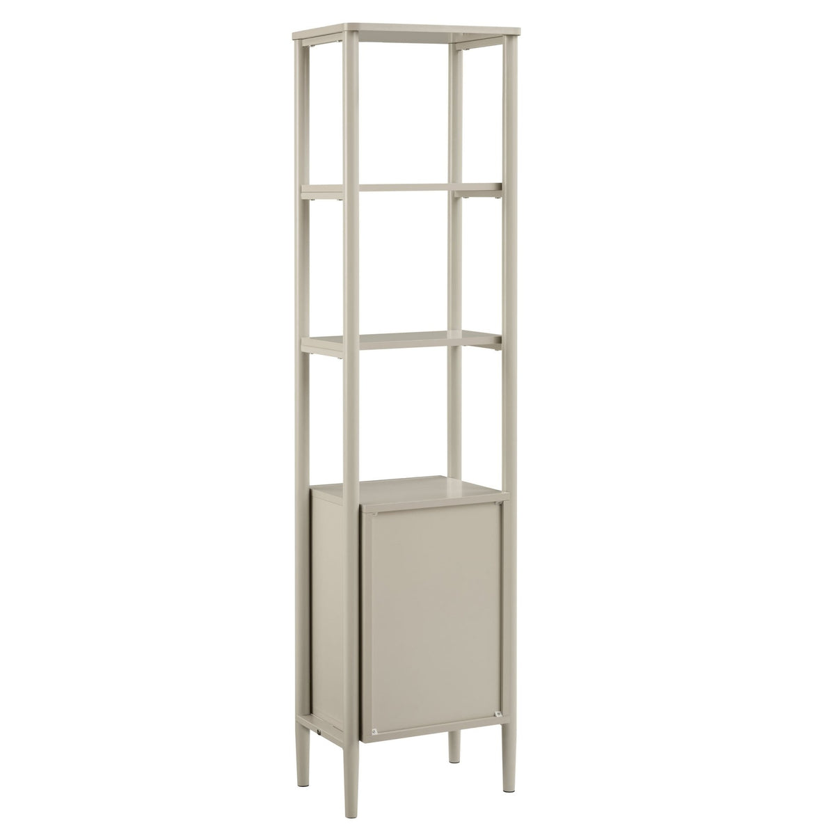 Posy Tall Bathroom Storage Cabinet - Taupe - DUSK