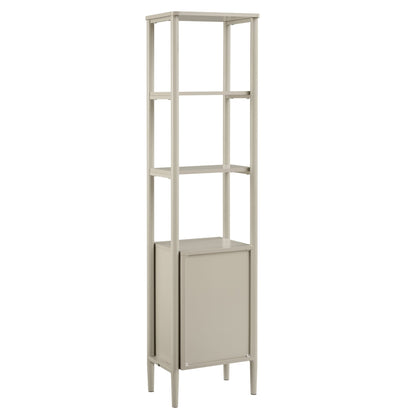 Posy Tall Bathroom Storage Cabinet - Taupe - DUSK