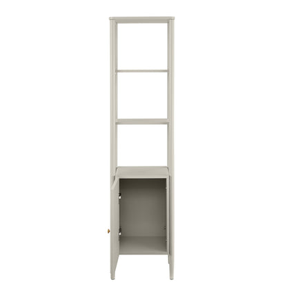 Posy Tall Bathroom Storage Cabinet - Taupe - DUSK
