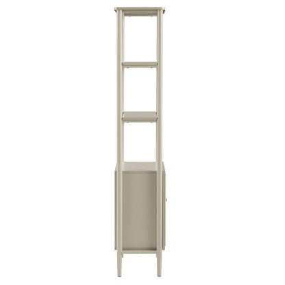 Posy Tall Bathroom Storage Cabinet - Taupe - DUSK