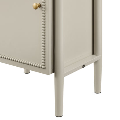 Posy Tall Bathroom Storage Cabinet - Taupe - DUSK