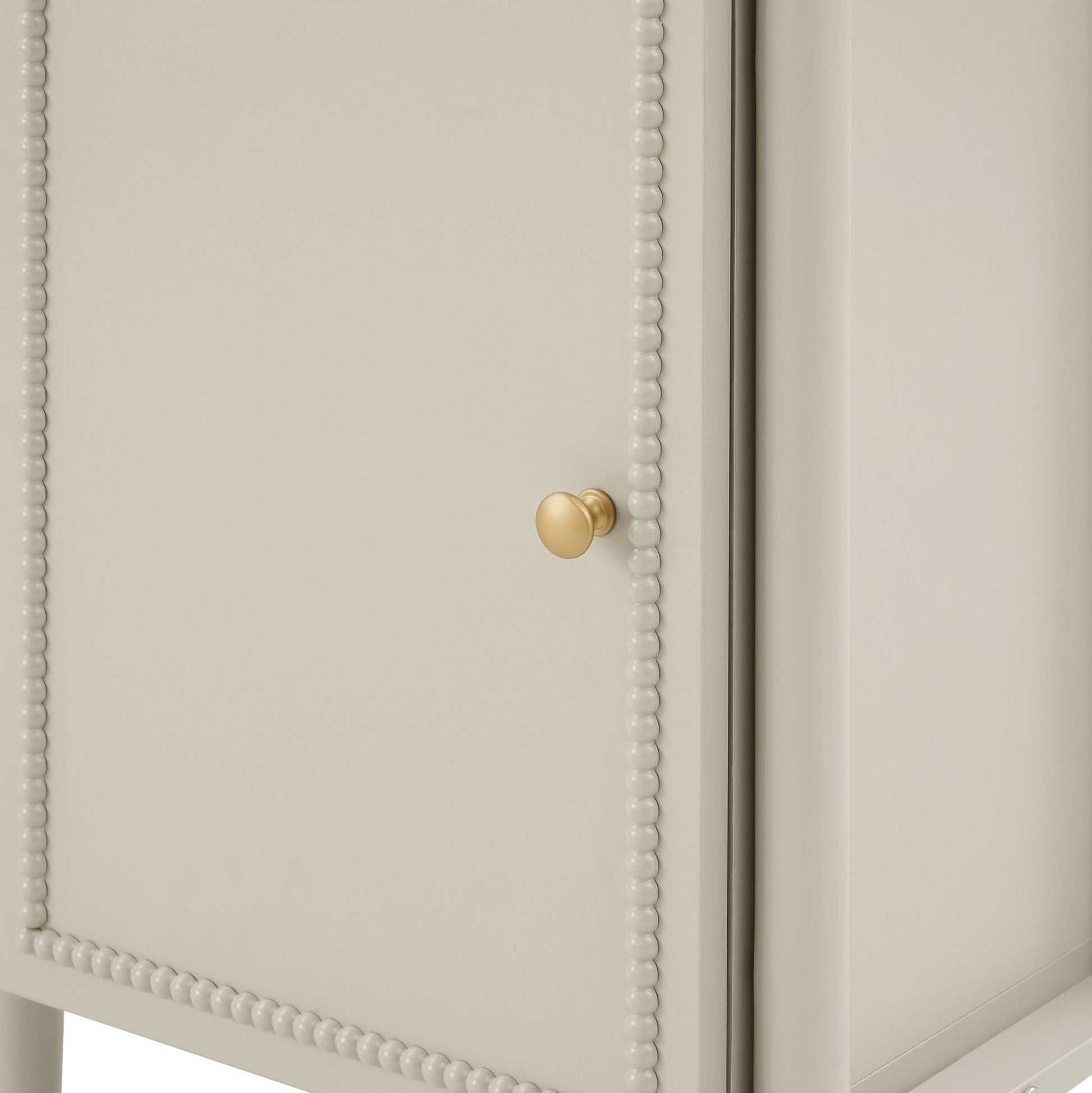 Posy Tall Bathroom Storage Cabinet - Taupe - DUSK