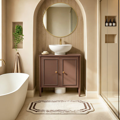 Posy Under Sink Bathroom Cabinet - Mocha - DUSK