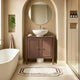Posy Under Sink Bathroom Cabinet - Mocha - DUSK