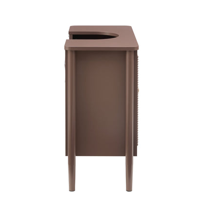 Posy Under Sink Bathroom Cabinet - Mocha - DUSK
