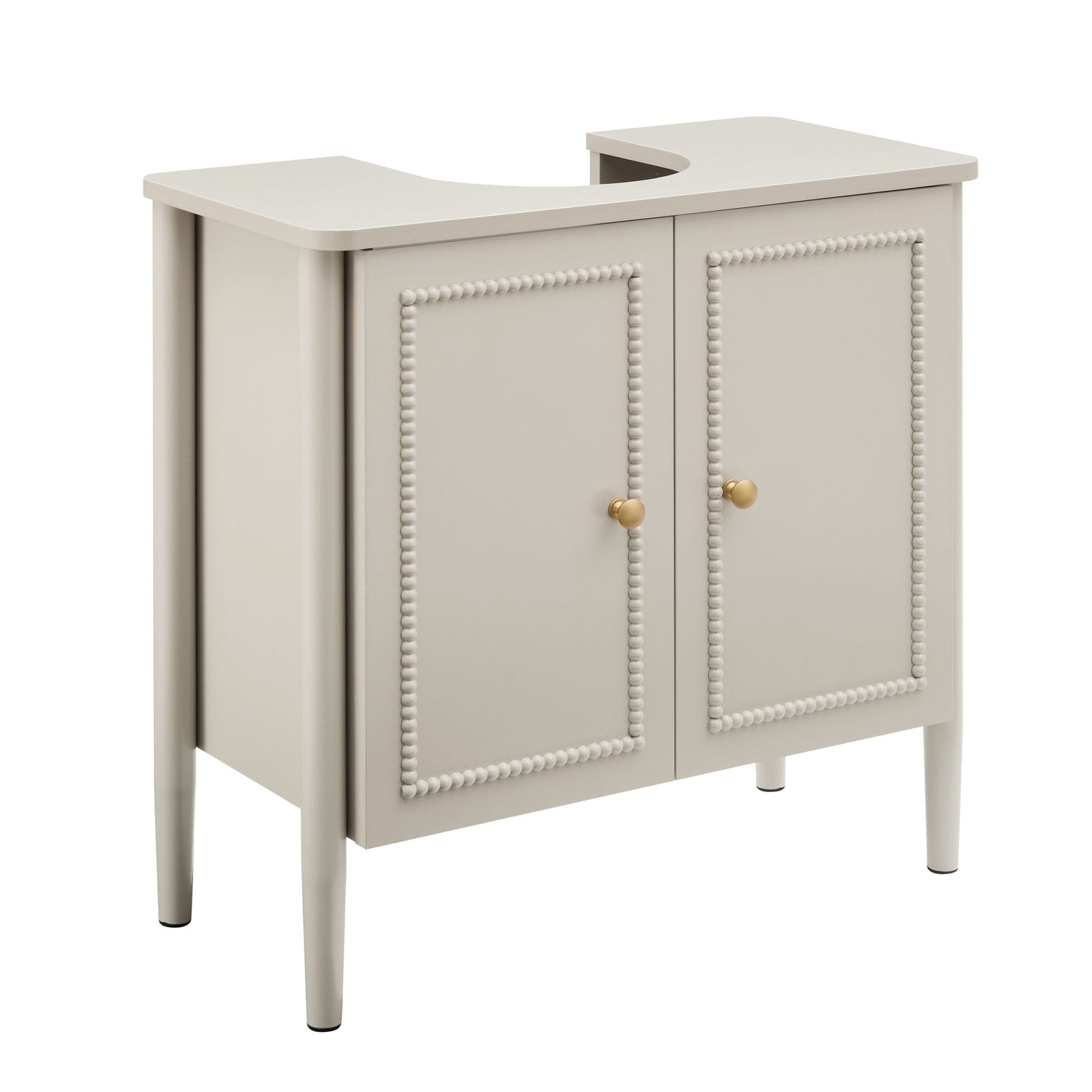 Posy Under Sink Bathroom Cabinet - Taupe - DUSK