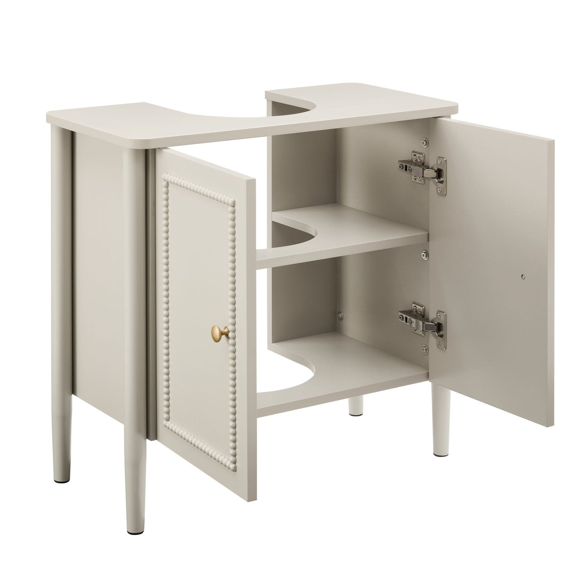 Posy Under Sink Bathroom Cabinet - Taupe - DUSK