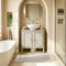 Posy Under Sink Bathroom Cabinet - Taupe - DUSK
