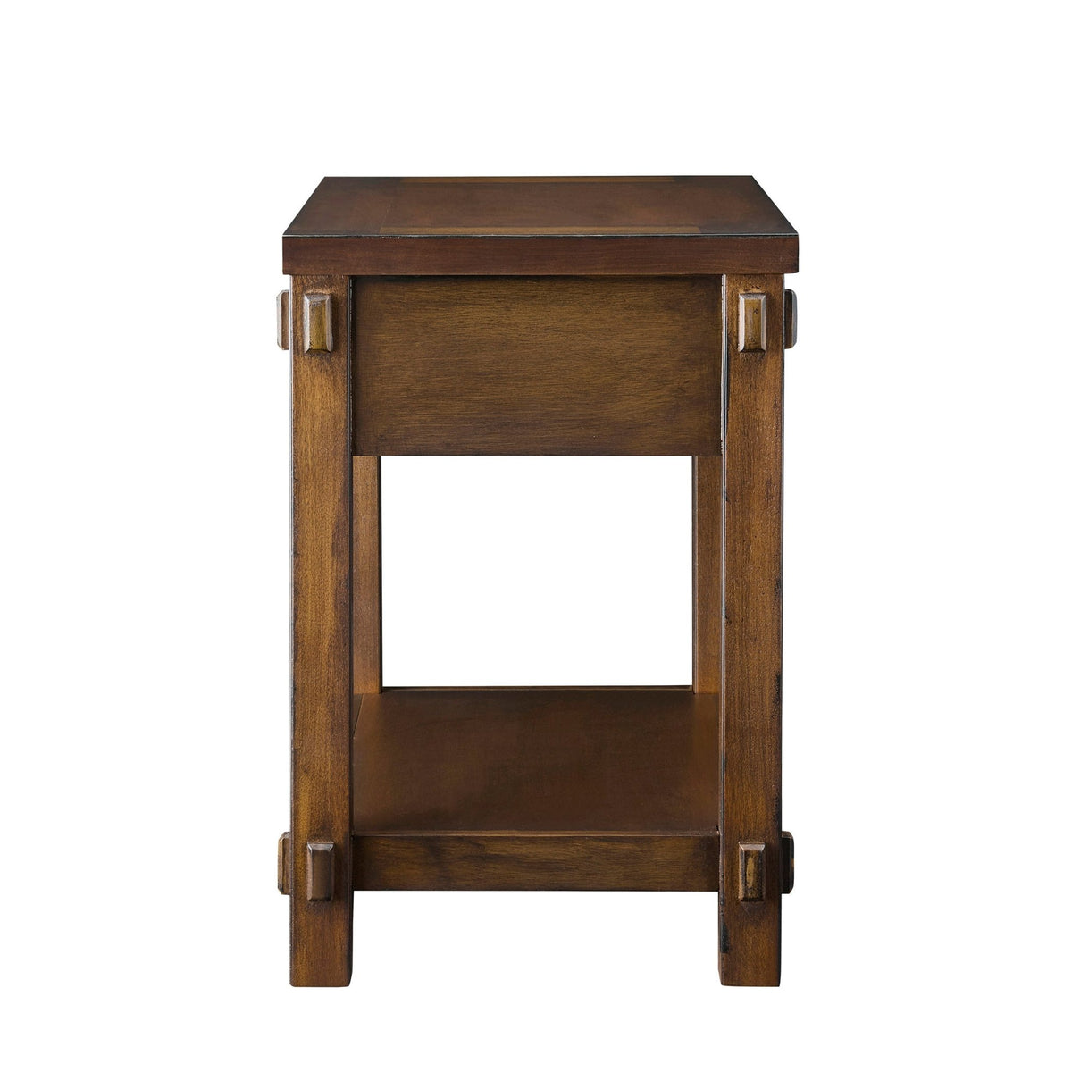Prim 1 Drawer Wide Nightstand - Walnut - DUSK