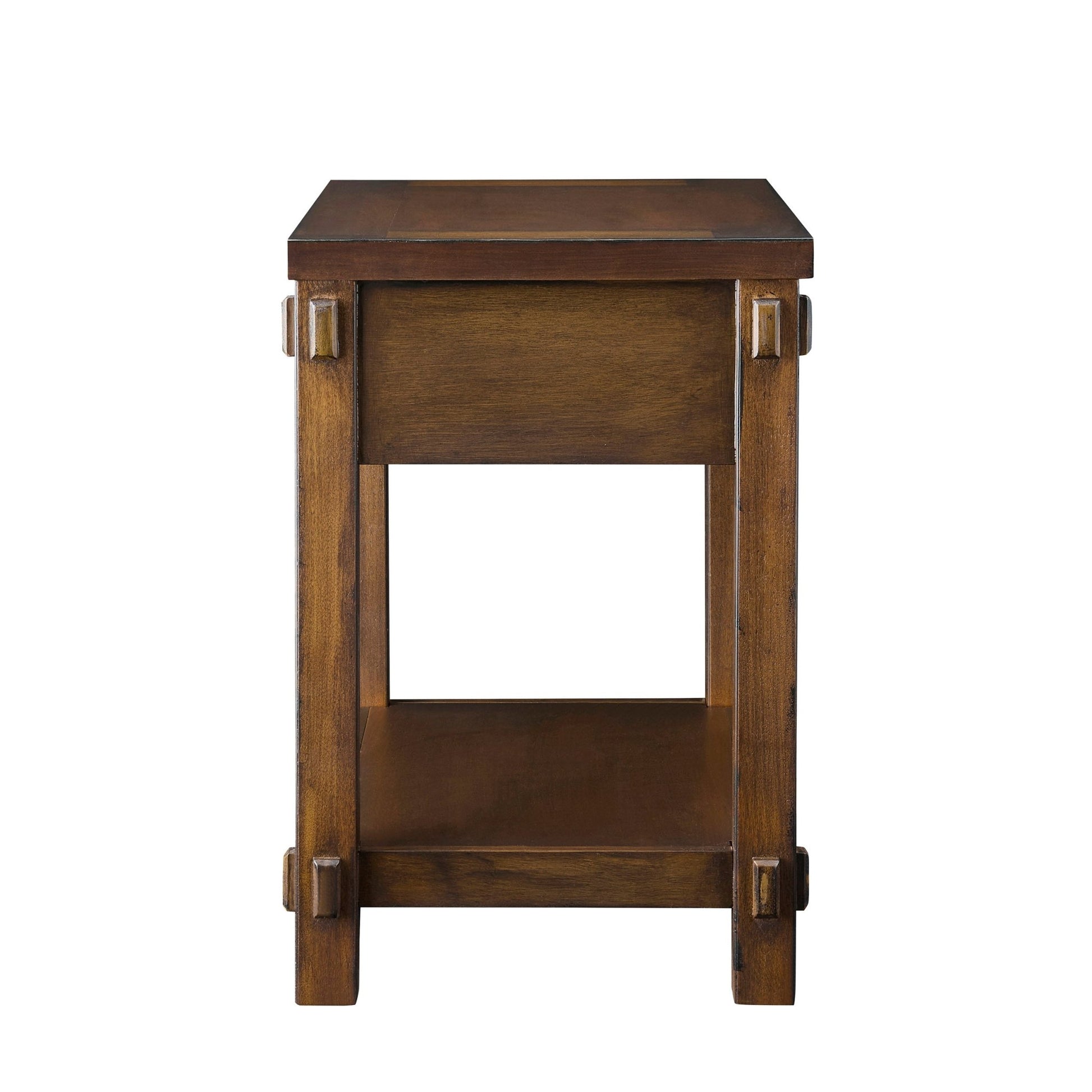 Prim 1 Drawer Wide Nightstand - Walnut - DUSK
