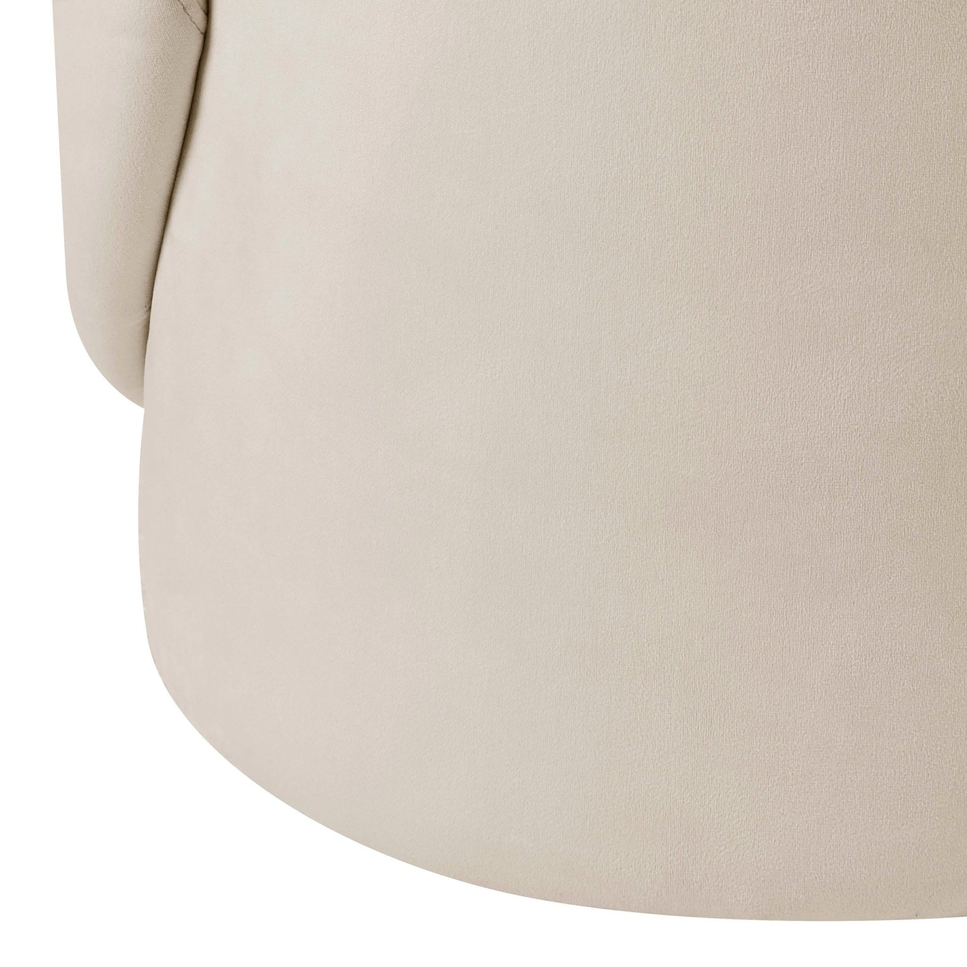 Primrose Dressing Table Storage Stool - Ecru - DUSK