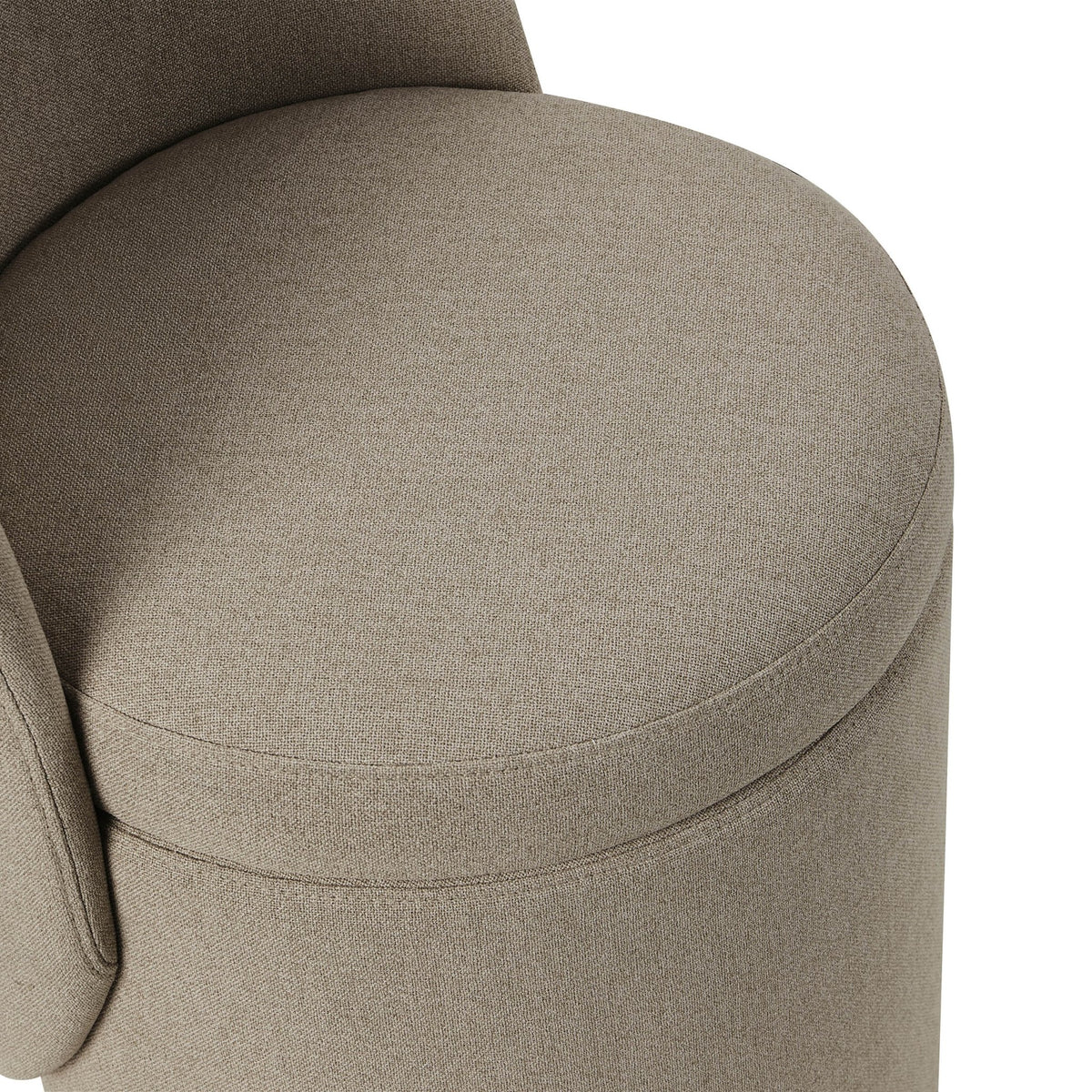Primrose Dressing Table Storage Stool - Oatmeal - DUSK