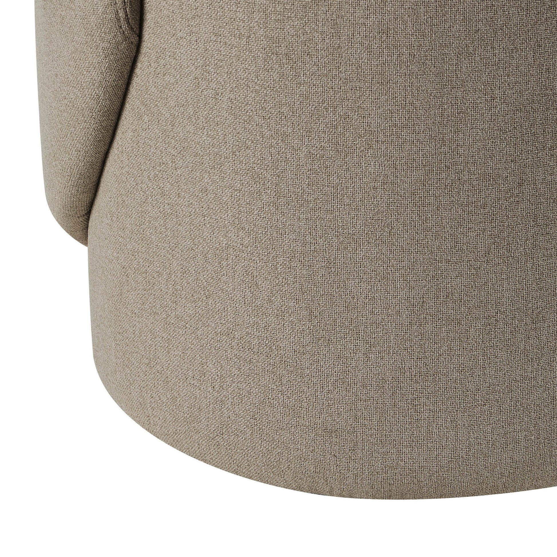 Primrose Dressing Table Storage Stool - Oatmeal - DUSK