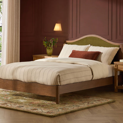 Provence Bed Frame - Rich Green - DUSK