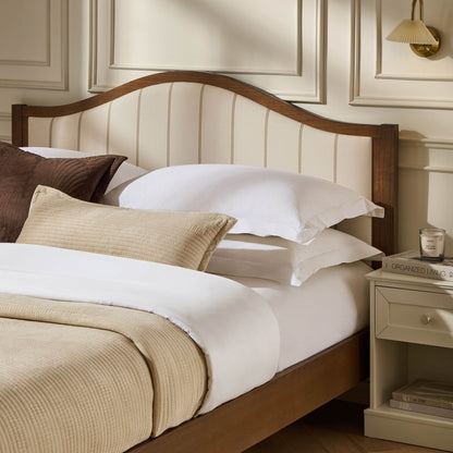 Provence Bed Frame - Thin Natural Stripe - DUSK