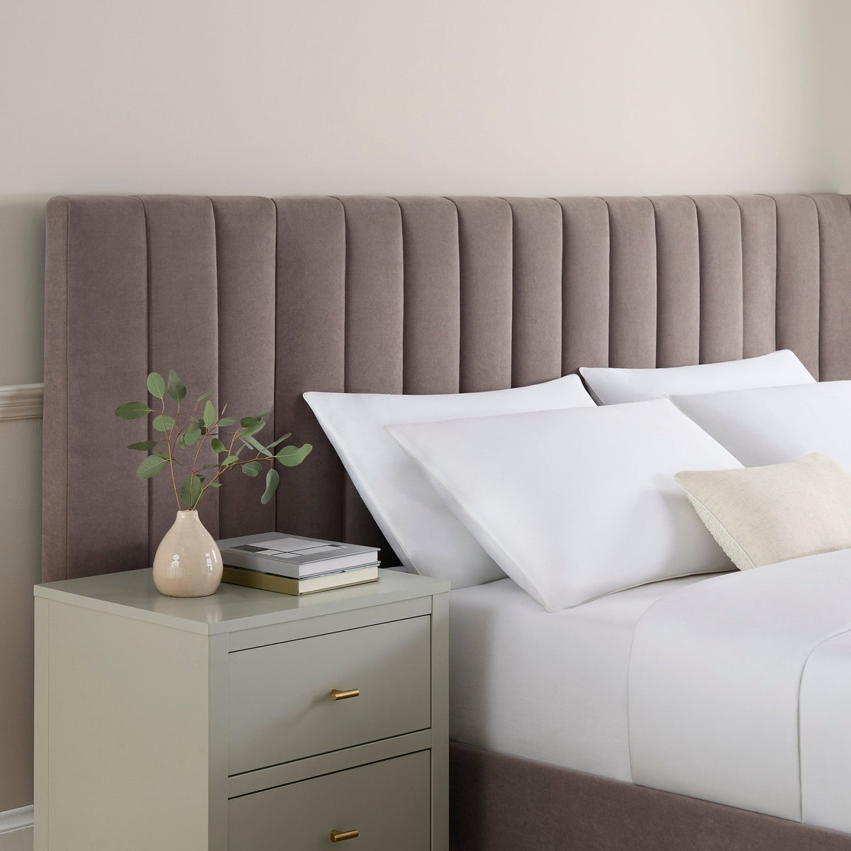 Providence Ottoman Bed - Taupe - DUSK
