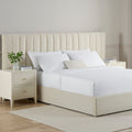 Providence Ottoman Storage Bed - Ecru - DUSK