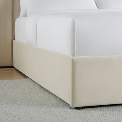 Providence Ottoman Storage Bed - Ecru - DUSK