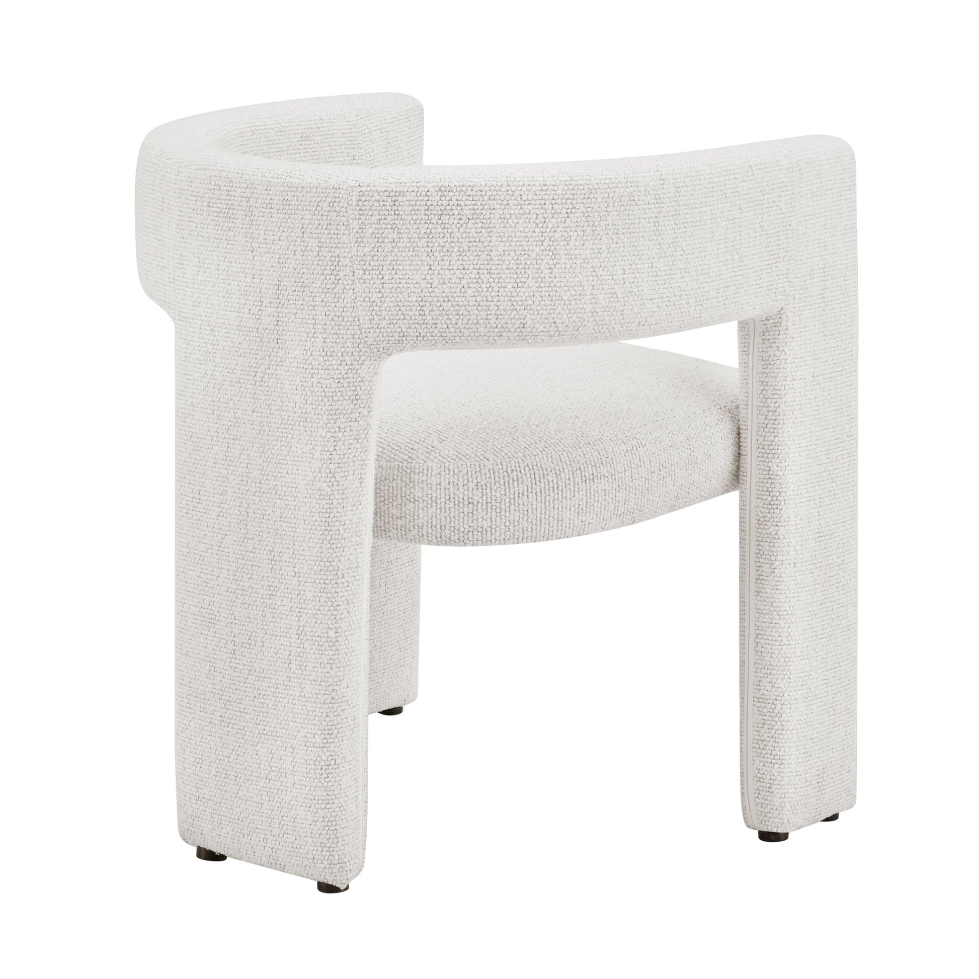 Quinn Chair - Ivory Boucle - DUSK