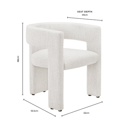 Quinn Chair - Stone - DUSK