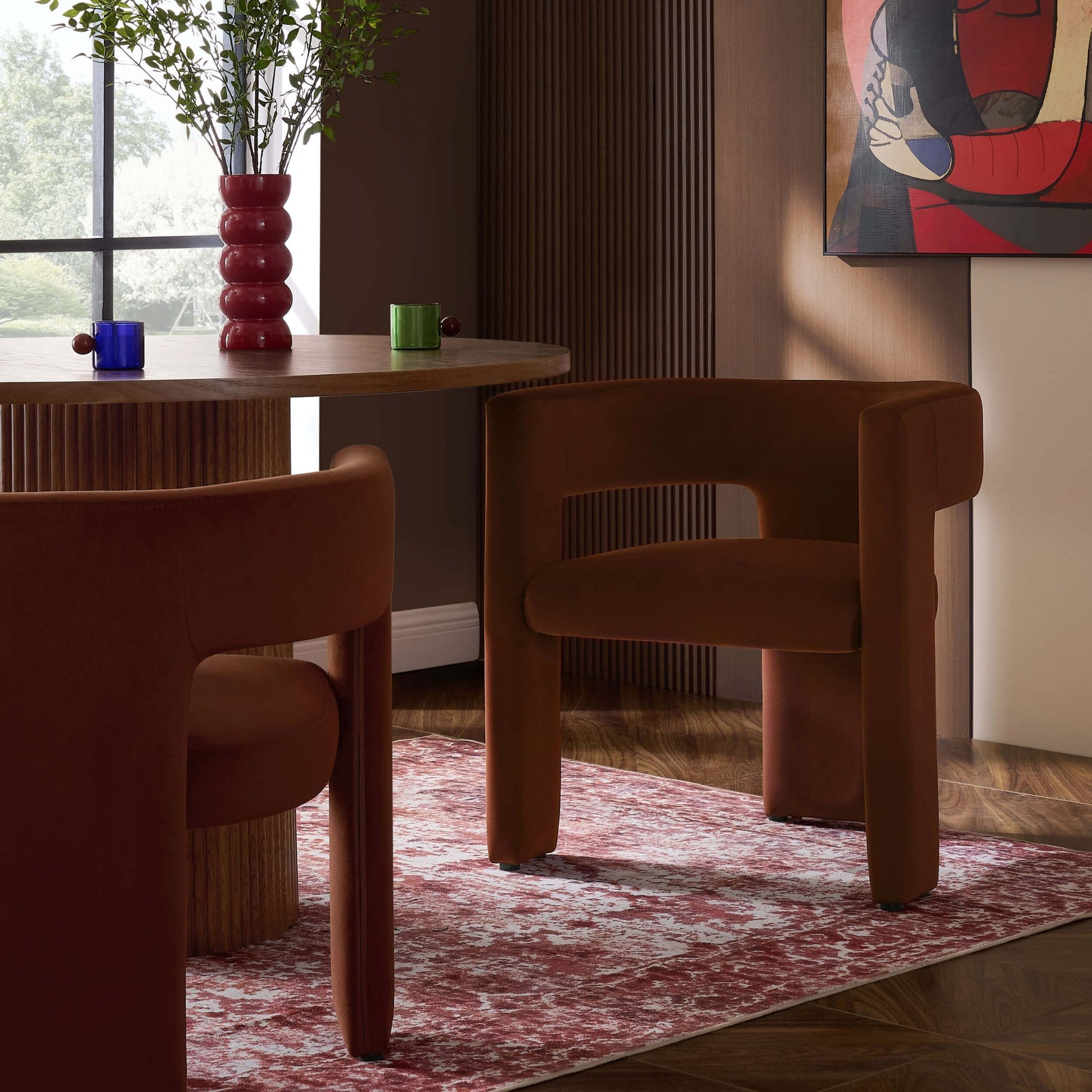 Quinn Chair - Terracotta - DUSK