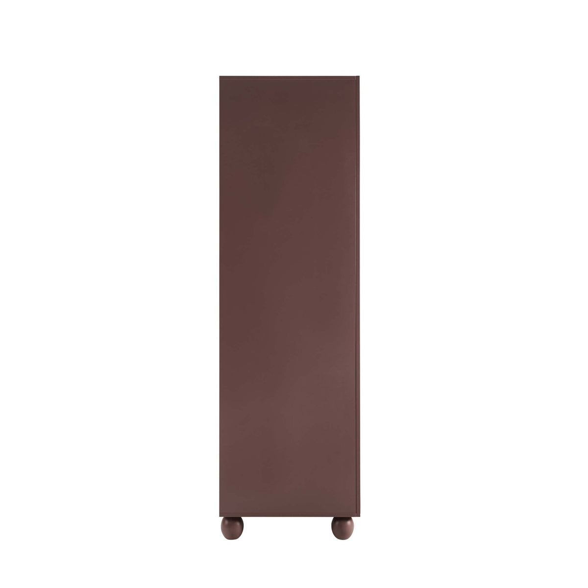 Rachel Arch Front 3 Door Wardrobe - Mocha - DUSK