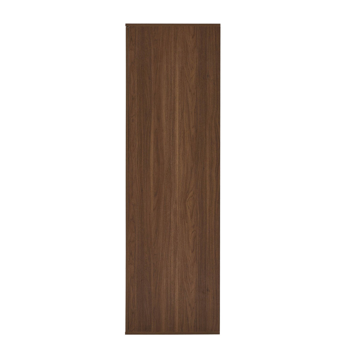 Rachel Arch Front 3 Door Wardrobe with Mirror - Medium Wood - DUSK