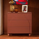 Rachel Arch Front 3 Drawer Chest - Terracotta - DUSK