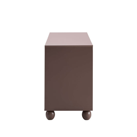 Rachel Arch Front 4 Door Sideboard - Mocha - DUSK