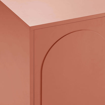 Rachel Arch Front 4 Door Sideboard - Terracotta - DUSK