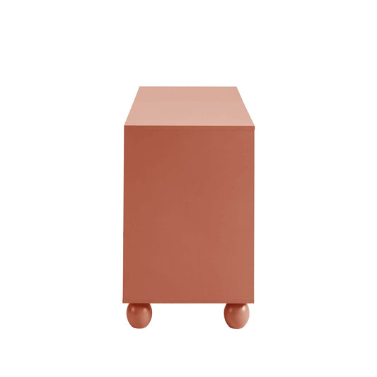 Rachel Arch Front 4 Door Sideboard - Terracotta - DUSK