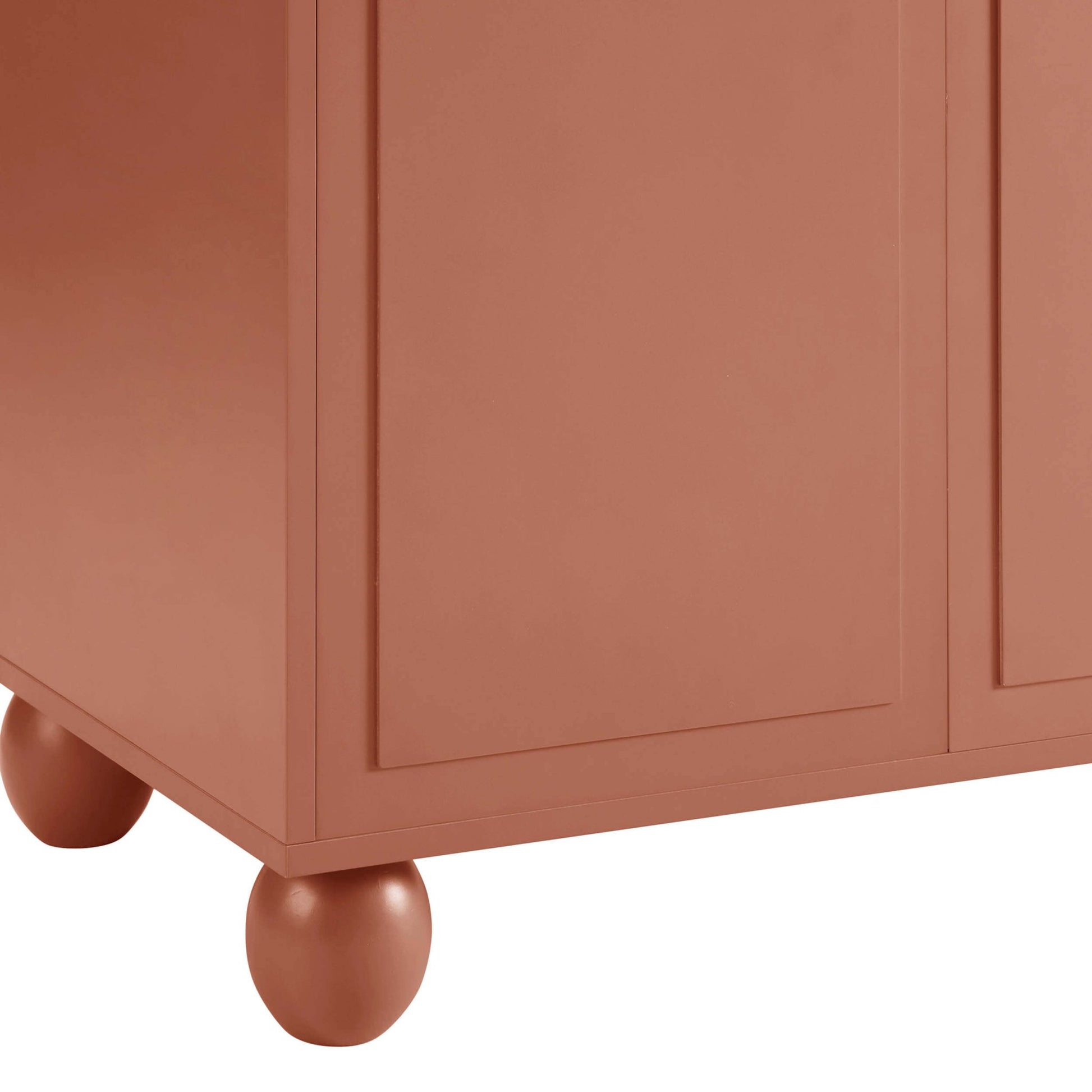 Rachel Arch Front 4 Door Sideboard - Terracotta - DUSK